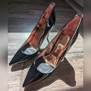 Ted Baker Black Patent Pumps